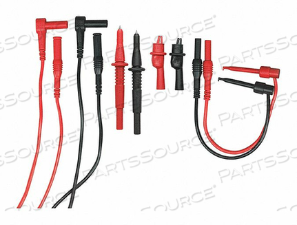 ELECTRONIC TEST LEAD KIT 3 FT 6 L 10A by Extech Instruments ELECTRONIC TEST LEAD KIT 3 FT 6 L 10A by Extech Instruments