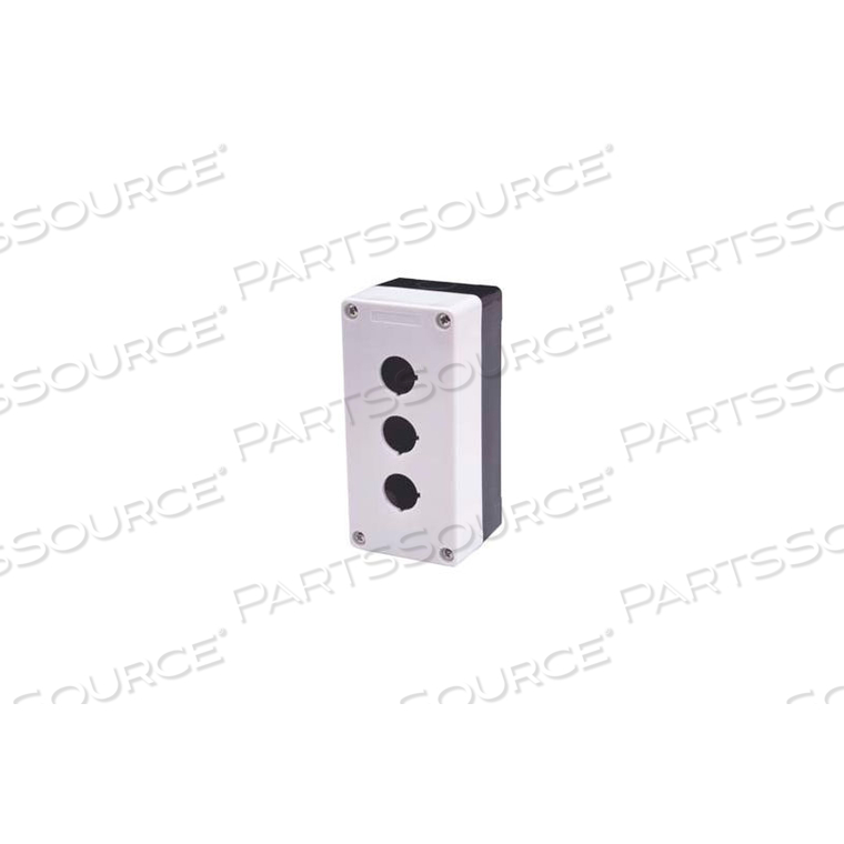 3 HOLE 22MM NON METALLIC PUSH BUTTON STATION by Advance Controls, Inc.