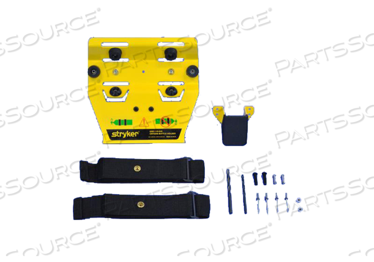 HOLDER KIT, O2 HE BOTTLE, FOR USE WITH: FOR STRYKER MX-PRO COT by Stryker Medical