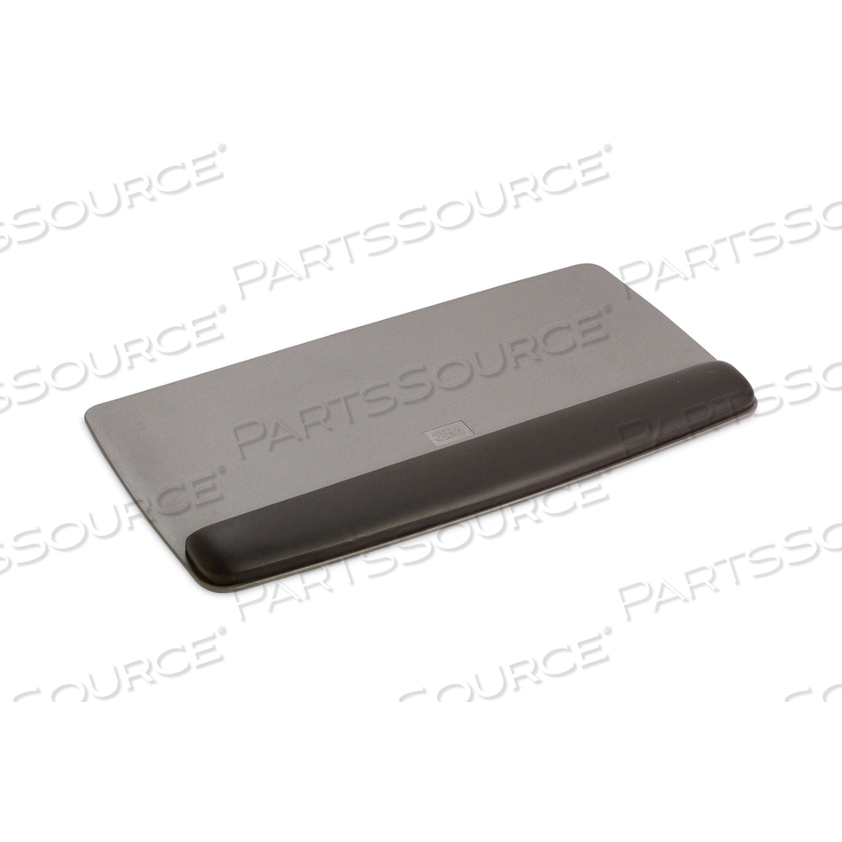 ANTIMICROBIAL GEL KEYBOARD WRIST REST PLATFORM, 19.6 X 10.6, BLACK/GRAY/SILVER by 3M Consumer