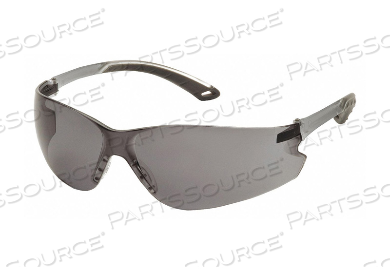 S5820S PYRAMEX GRAY POLYCARBONATE SAFETY GLASSES GRAY SPATULA by Pyramex
