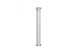 FLUTED DOWN POST, 1.25 IN DIA, 15 LB MAX LOAD, 6 IN by GCX Corporation