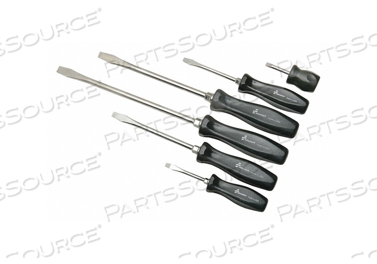 SCREWDRIVER SET SLOTTED 6 PC by Ability One