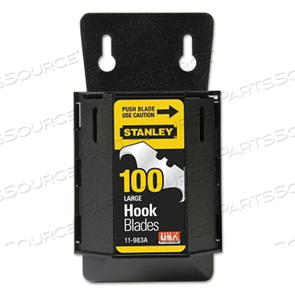 LARGE HOOK BLADES, 1 7/8 IN, STEEL by Stanley LARGE HOOK BLADES, 1 7/8 IN, STEEL by Stanley