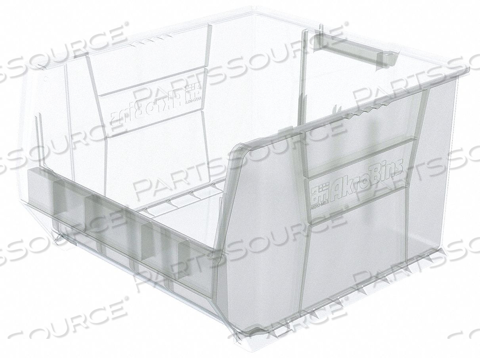 SUPER SIZE BIN 20 IN.L 18-3/8 IN.W 12 IN by Akro-Mils / Myers Industries, Inc SUPER SIZE BIN 20 IN.L 18-3/8 IN.W 12 IN by Akro-Mils / Myers Industries, Inc