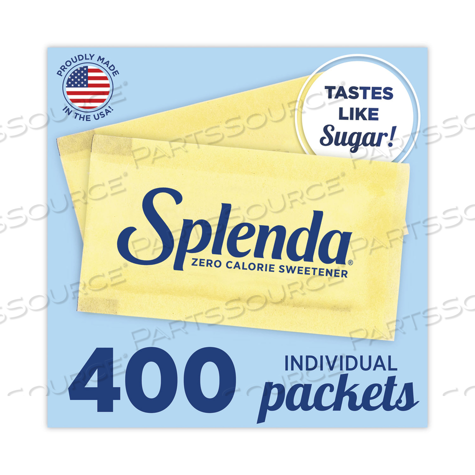 NO CALORIE SWEETENER PACKETS, 0.035 OZ PACKETS by Splenda