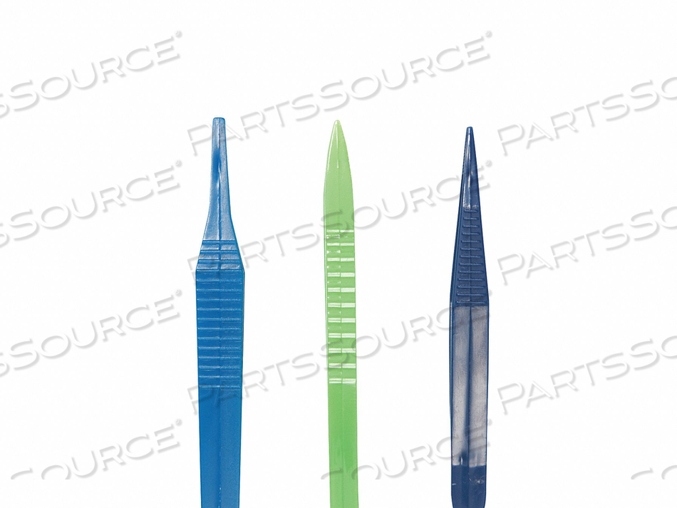 FORCEPS DARK BLUE 4-1/3 IN L PK6 by Heathrow Scientific, LLC