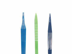 FORCEPS DARK BLUE 4-1/3 IN L PK6 by Heathrow Scientific, LLC