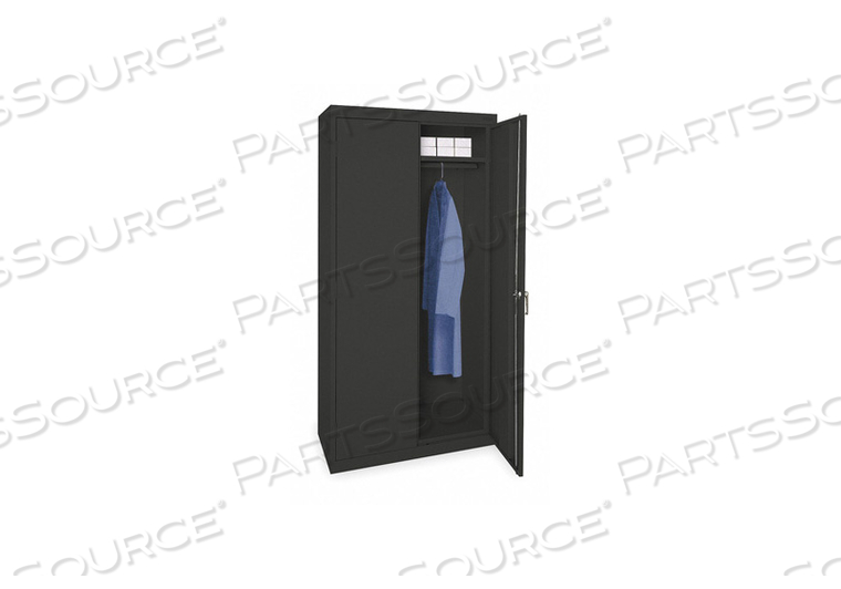 G6549 WARDROBE CABINET 72 H 36 W BLACK by Sandusky Lee Cabinets G6549 WARDROBE CABINET 72 H 36 W BLACK by Sandusky Lee Cabinets