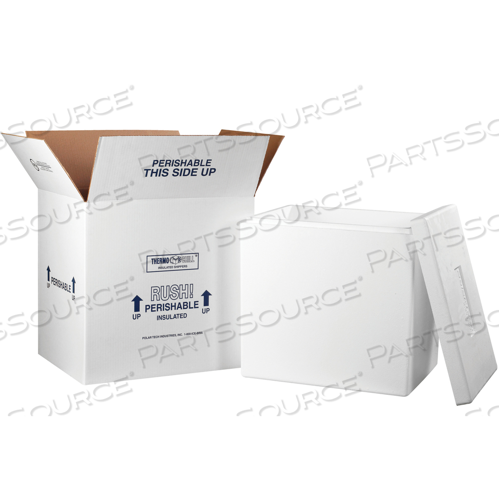 INSULATED SHIPPING KITS, 18" X 14" X 19", WHITE, 1/CASE by BOX Partners (Box Acquisitions, LLC)