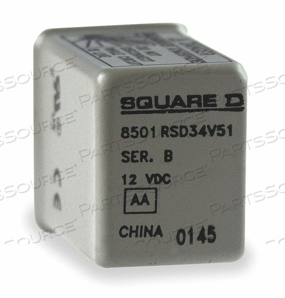 H8060 SEALED RELAY 14 PIN SQUARE 24VDC by Square D