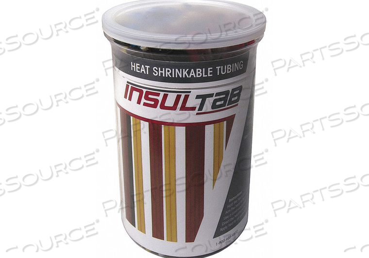 HEAT SHRINK TUBING KIT BLACK 175 PC by Insultab HEAT SHRINK TUBING KIT BLACK 175 PC by Insultab