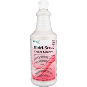 MULTI-CLEAN MULTI-SCRUB CRME CLEANSER - FLORAL, QUART BOTTLE, 12 BOTTLES by Minuteman International Inc.