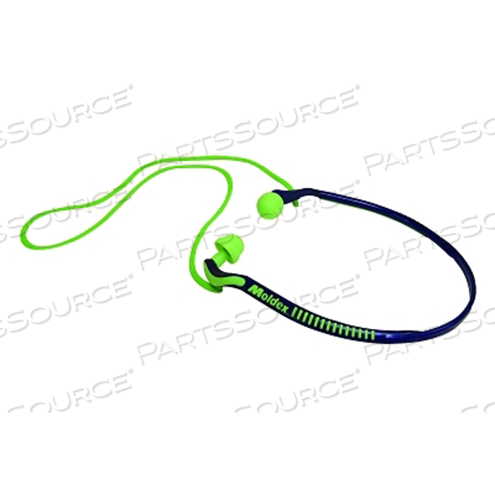 JAZZ BAND EARPLUGS, FOAM, BLUE, BANDED by Moldex