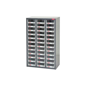 SHUTER PARTS DRAWER CABINET, 36 DRAWERS, FLOOR UNIT, 23"W X 11-1/2"D X 37"H by LDS Industries LLC