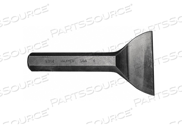 MASON CHISEL 4 IN X 7-1/2 IN. STEEL by Mayhew Select