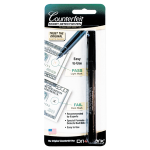 SMART MONEY COUNTERFEIT BILL DETECTOR PEN, U.S. CURRENCY by Dri-Mark