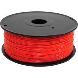 PLA 3D PRINTER BASIC FILAMENT, 1.75MM, 1 KG, RED by 3D Stuffmaker