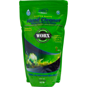 BIODEGRADABLE HAND CLEANER STAND UP, 4.5 LB POUCH, 4/PACK by Worx Environmental Products BIODEGRADABLE HAND CLEANER STAND UP, 4.5 LB POUCH, 4/PACK by Worx Environmental Products