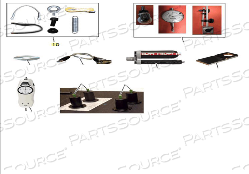 PKG, HDWR MIT UI PULL FORCE TOOLS by Siemens Medical Solutions