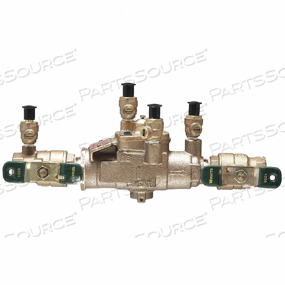 REDUCED PRESSURE ZONE BACKFLOW PREVENTER 