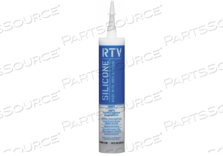 RTV SILICONE 10 OZ. WHITE by White Lightning