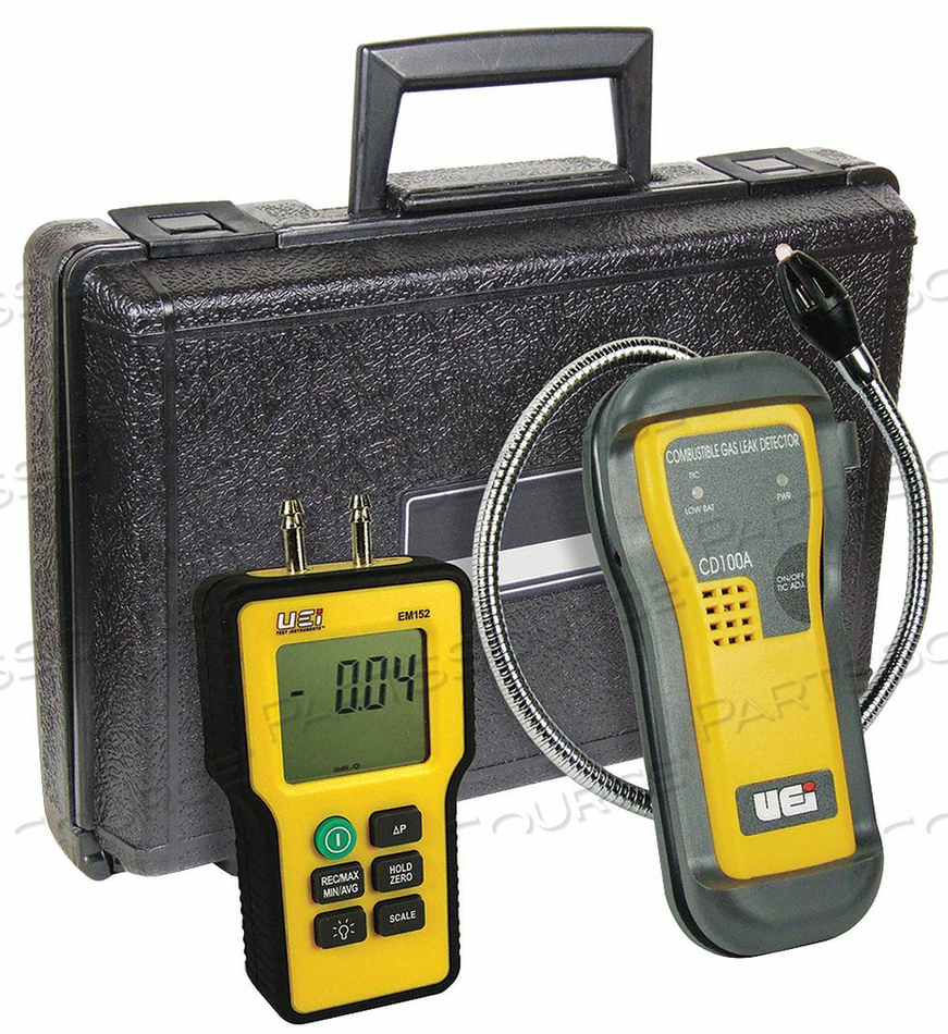COMBUSTIBLE GAS LEAK DETECTOR1/PRESS KIT by Uei Test Instruments COMBUSTIBLE GAS LEAK DETECTOR1/PRESS KIT by Uei Test Instruments