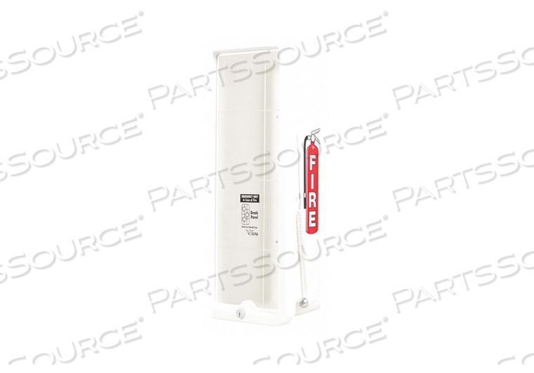 FIRE EXTINGUISHER CABINET PS WHT by Cato FIRE EXTINGUISHER CABINET PS WHT by Cato