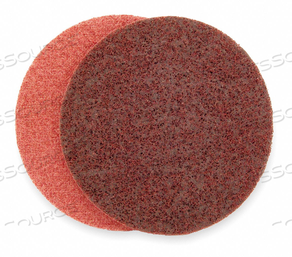 HOOK/LOOP DISC NO HOLE 3 IN. MED ALO by Arc Abrasives