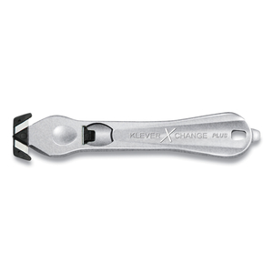 PLUS TWO-SIDED MAGNESIUM HANDLE SAFETY CUTTER, 6.5" BLADE, SILVER by Klever XChange