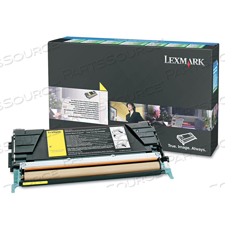 TONER CARTRIDGE, REPLACEMENT FOR LEXMARK C524, LEXMARK C524DN, LEXMARK C524DTN, LEXMARK C524N, LEXMARK C532, LEXMARK C532DN, LEXMARK C532N,  