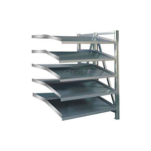 STEEL PICK SHELVING / 5 LEVEL / DOUBLE /TILT / STRAIGHT / 78"H X 50"W X 48"D / ADD-ON by SSI Schaefer