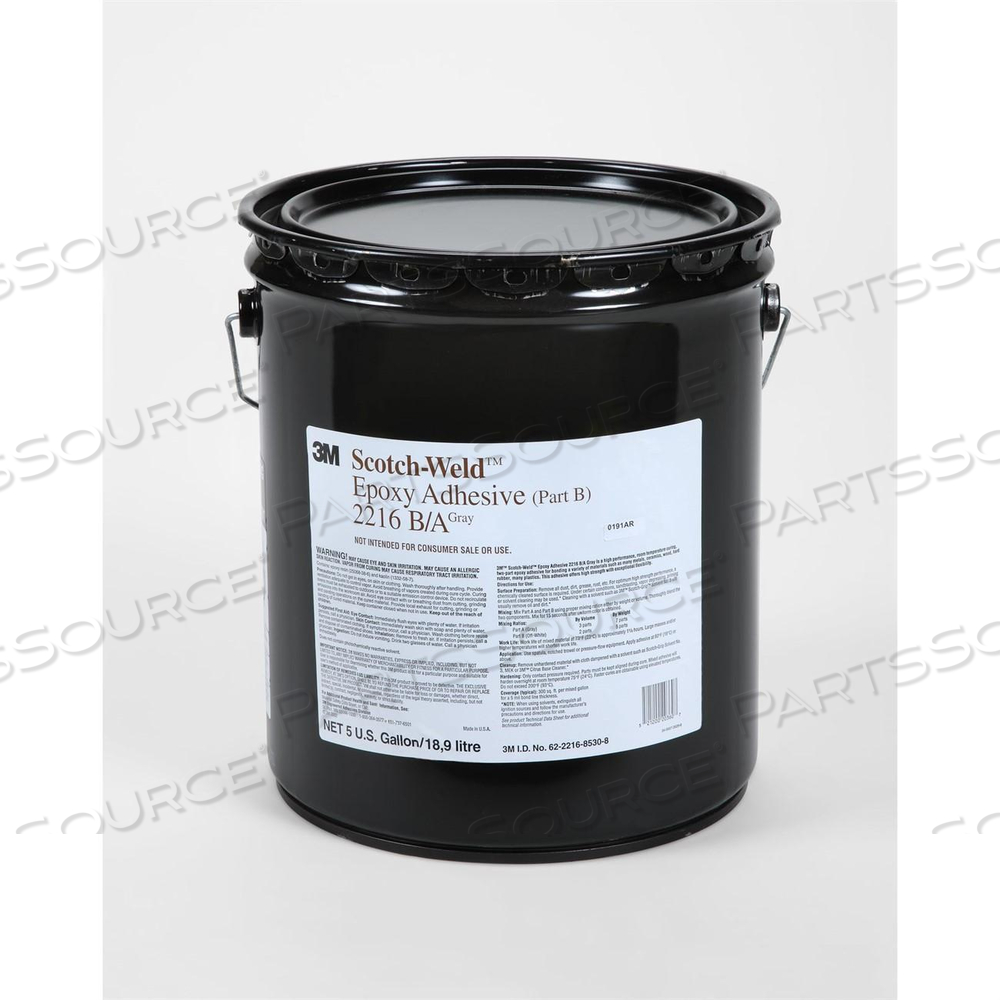 21200-20360 3M-WELD EPOXY ADHESIVE 2216 GRAY PART B,5 GALLON by 3M Consumer