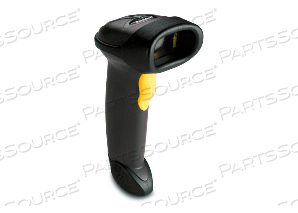 SYMBOL LS2208 HANDHELD BARCODE 1D SCANNER WITH USB CABLE & STAND, BLACK by Blue Star SYMBOL LS2208 HANDHELD BARCODE 1D SCANNER WITH USB CABLE & STAND, BLACK by Blue Star