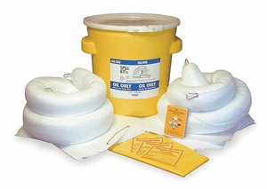 SPILL KIT OIL-BASED LIQUIDS YELLOW by Oil-Dri SPILL KIT OIL-BASED LIQUIDS YELLOW by Oil-Dri