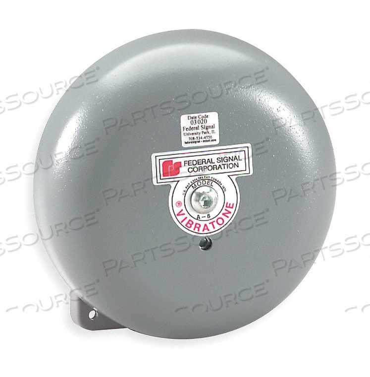 BELL 120VAC 0.08 AC GRAY by Federal Signal