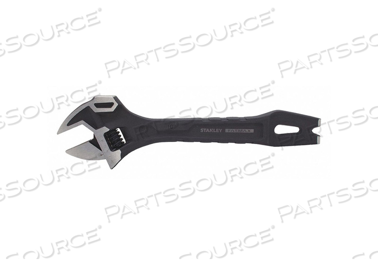 ADJ. WRENCH 10 1-1/4 CAP. BLACK by Stanley