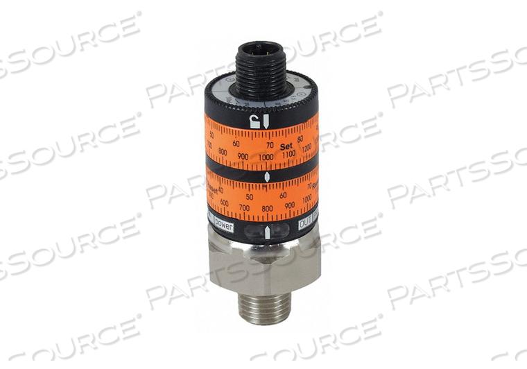 PRESSURE SWITCH (2) SPST 0TO1450PSI 1/4 by IFM Efector PRESSURE SWITCH (2) SPST 0TO1450PSI 1/4 by IFM Efector