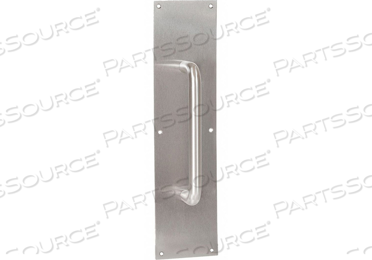 DOOR PULL PLATE 4X16 W/ 10 CTC PULL by Healthy Hardware