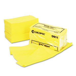 MASSLINN DUST CLOTHS, 24 X 24, YELLOW, 50/BAG, 2 BAGS/CARTON by Chix