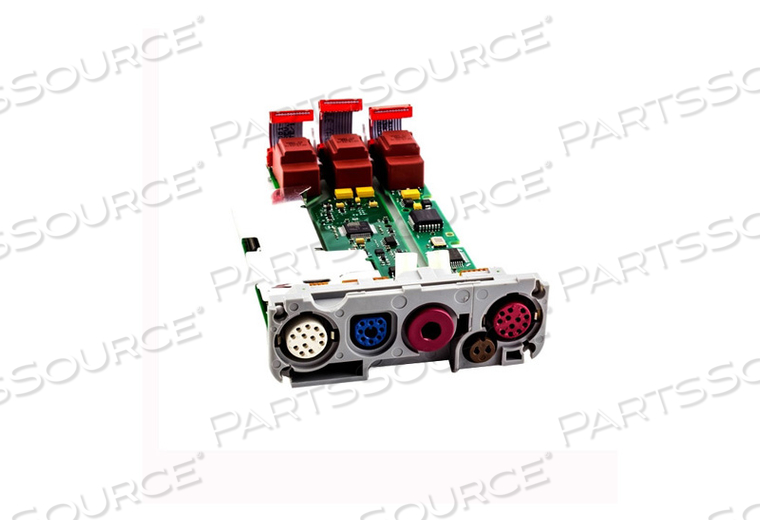 A01C06 5 LEAD ECG IBP TEMP FAST SPO2 NIBP MODULE PARAMETER BOARD FOR INTELLIVUE M3001A by Philips Healthcare