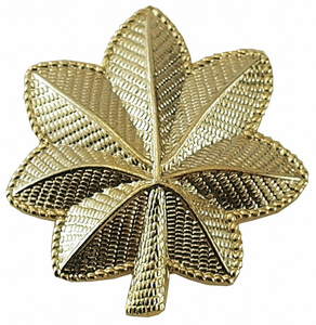 METAL RANK INSIGNIA MAJ. LEAF GOLD PR by Heros Pride
