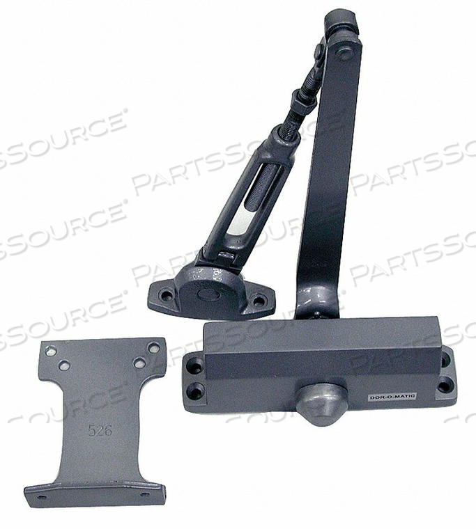 H4272 DOOR CLOSER ALUMINUM NONHANDED by Falcon H4272 DOOR CLOSER ALUMINUM NONHANDED by Falcon