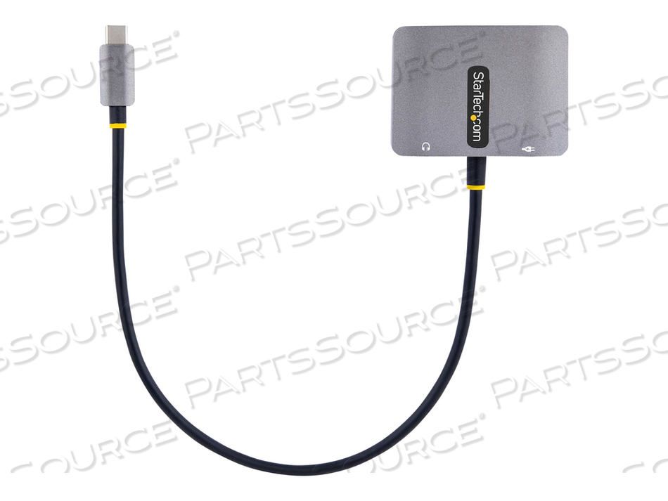 USB C VIDEO ADAPTER, USB C TO HDMI VGA MULTIPORT ADAPTER W/ 3.5MM AUDIO OUTPUT, 4K 60HZ, HDR, 100W PD 3.0, USB C MONITOR ADAPTER FOR LAPTOP, by StarTech.com Ltd. USB C VIDEO ADAPTER, USB C TO HDMI VGA MULTIPORT ADAPTER W/ 3.5MM AUDIO OUTPUT, 4K 60HZ, HDR, 100W PD 3.0, USB C MONITOR ADAPTER FOR LAPTOP, by StarTech.com Ltd.