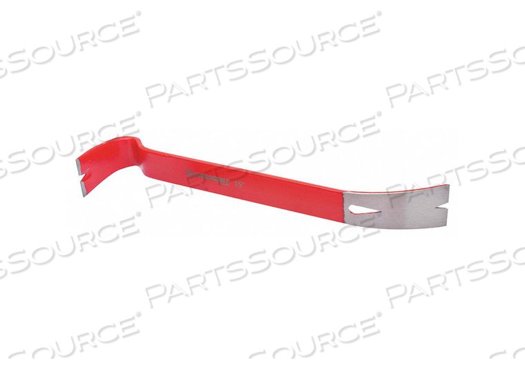 PRY BARS FLAT PRY BAR 15 IN L RED/SILVR 