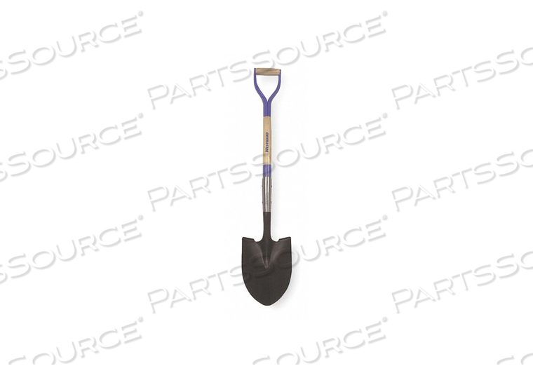 ROUND POINT SHOVEL, PRODUCT TYPE STANDARD SHOVEL, BLADE TYPE ROUND POINT, BLADE MATERIAL STEEL, NUMBER OF RIBS NOT APPLICABLE, BLADE LENGTH  by Westward