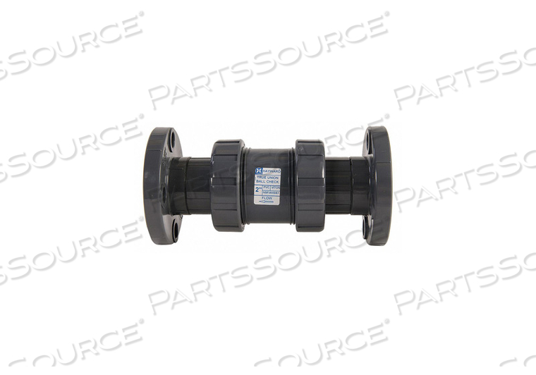 TRUE UNION CHECK VALVE PVC 6 FLANGE by Hayward TRUE UNION CHECK VALVE PVC 6 FLANGE by Hayward