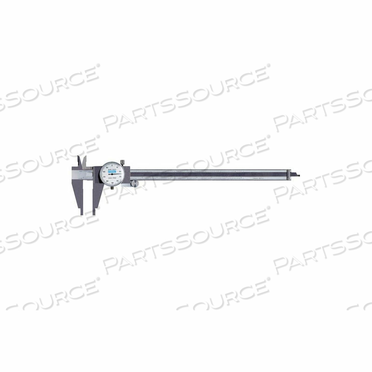 0-12" HEAVY DUTY DIAL CALIPER W/WHITE DIAL by Fowler
