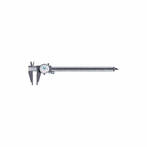 0-12" HEAVY DUTY DIAL CALIPER W/WHITE DIAL by Fowler