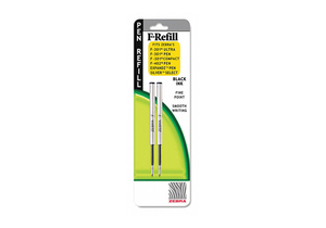 F-REFILL FOR ZEBRA F-SERIES BALLPOINT PENS, FINE CONICAL TIP, BLACK INK by Zebra Pen Corporation F-REFILL FOR ZEBRA F-SERIES BALLPOINT PENS, FINE CONICAL TIP, BLACK INK by Zebra Pen Corporation